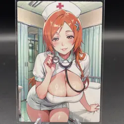 Orihime Inoue Anime Waifu Card Doujin ACG Goddess Holo - Image 1