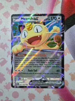Pokemon Card TCG - Meowth EX 062/088 - Holo Double Rare - Perfect Order - Image 1