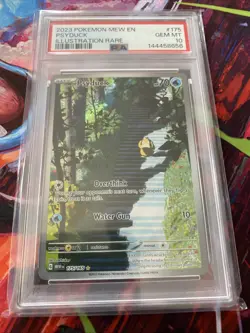 Psyduck #175 Illustration Rare Pokemon Scarlet & Violet 151 PSA 10 - Image 1