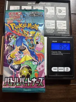 Heavy 8.52g Pokemon Sealed Journey Together Japanese Booster Pack - Image 1