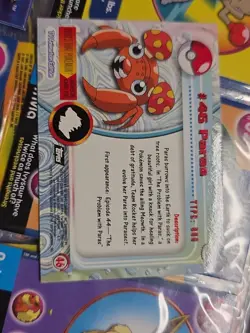 PARAS #46 - 2000 Topps Chrome Pokemon CARD - REGULAR HOLO - MINT - Image 4