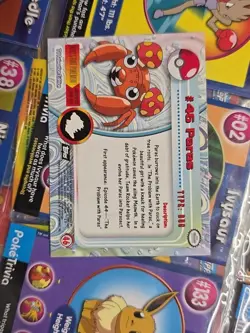 PARAS #46 - 2000 Topps Chrome Pokemon CARD - REGULAR HOLO - MINT - Image 5