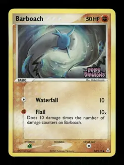 Pokemon Barboach Common Holon Phantoms 60/110 LP - Image 1