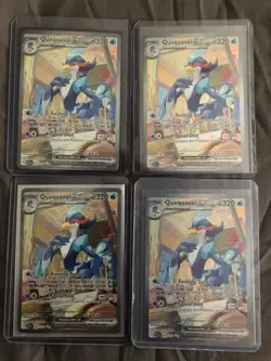 Pokemon TCG 2023 SV02 Paldea Evolved Quaquaval ex 260/193 SIR - Image 1