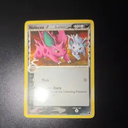 The Pokemon Nidoran M EX Dragon Frontiers Delta Species Common 40 HP 57/101 - Image 2