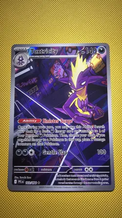 Pokemon TCG Toxtricity 103/094 Phantasmal Flames Illustration Rare Holo NM - Image 1