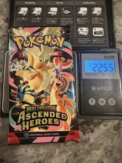 22.55g! HEAVY -Pokemon Ascended Heroes Booster Pack -Possible GODU - Image 1