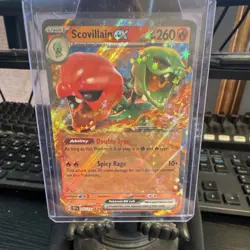 Pokemon Scovillain ex 037/191 Sv08 Surging Sparks Double Rare 260 HP Holo Engli… - Image 1