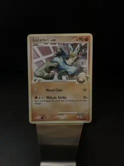 Pokemon TCG Lucario C Basic Supreme Victors Rare 31/147 MINT 2009 English - Image 2