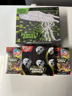 🐉 Pokemon TCG Perfect Order 1x ETB, 2x bundles and 1x booster box - Image 1