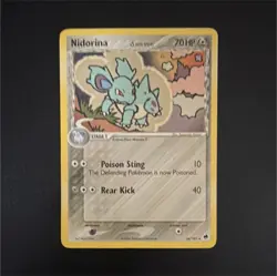 The Pokemon Nidorina Dragon Frontiers Delta Species Uncommon 34/101 70 HP Regul… - Image 1