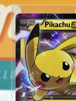 Pikachu EX XY84 Black Star Promo Pokemon TCG 2015 XY Promos DMG - Image 4