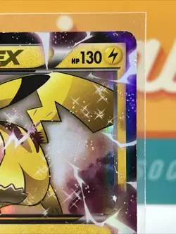 Pikachu EX XY84 Black Star Promo Pokemon TCG 2015 XY Promos DMG - Image 5