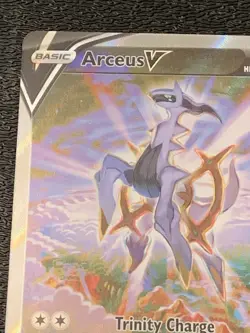 Pokemon Arceus V Alternate Full Art Holo Brilliant Stars 166/172 Kawayoo 2022 - Image 4