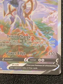 Pokemon Arceus V Alternate Full Art Holo Brilliant Stars 166/172 Kawayoo 2022 - Image 5