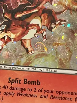 Charizard 19/113 Cosmos Holo Pokemon 2013 B&W Legendary Treasures PSA 7 NM Swirl - Image 2