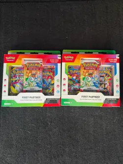 Pokemon First Partner Series 1 Illustration Collection x2 (2 Pack) - Image 1
