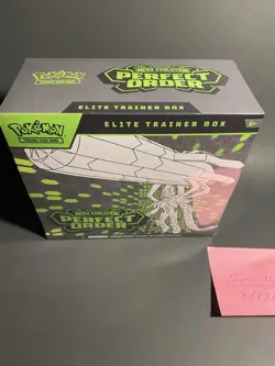 Pokemon TCG Mega Evolution Perfect Order Elite Trainer Box ETB NEW SEALED - Image 1