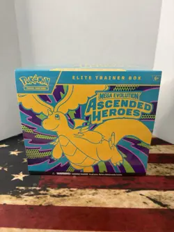 Pokemon TCG Mega Evolution Ascended Heroes Elite Trainer Box ETB Sealed New - Image 1