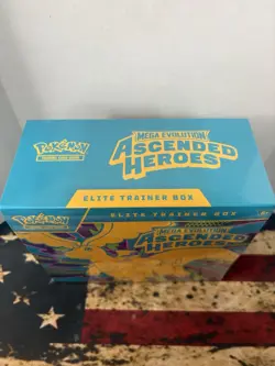 Pokemon TCG Mega Evolution Ascended Heroes Elite Trainer Box ETB Sealed New - Image 3