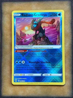 Pokemon Radiant Greninja 046/189 Astral Radiance Radiant Rare NM - Image 1