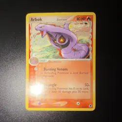 The Pokemon Arbok Delta Species Dragon Frontiers Rare 80 HP Reg Eng 13/101 - Image 2