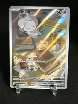 Espurr 095/088 Holo Illustration Rare Perfect Order Pokemon TCG - Image 1