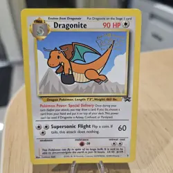 ✅ 🇦🇺 Dragonite 5 First Movie WB Black Star Promo LP Pokemon TCG Card - Image 1