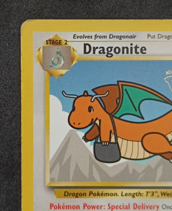 Pokemon TCG Dragonite #5 WOTC Black Star WB Movie Promo Card - MP - Image 2