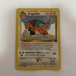 Dragonite - 5 - Black Star Promo Gold Stamp WB Movie - Pokemon TCG Card - Image 1