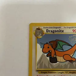 Dragonite - 5 - Black Star Promo Gold Stamp WB Movie - Pokemon TCG Card - Image 4