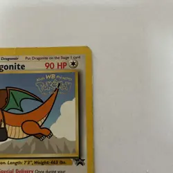 Dragonite - 5 - Black Star Promo Gold Stamp WB Movie - Pokemon TCG Card - Image 5