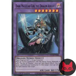 Yugioh Dark Magician Girl the Dragon Knight V4 Blue Ultra Rare 1st Edition NM - Image 1