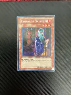 Hand of the Six Samurai - TDGS-EN085 - Secret Rare -Unlimited - Lightly Played - Image 1