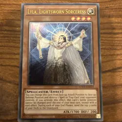 🔥 YUGIOH Lyla, Lightsworn Sorceress LODT-EN019 ULTIMATE RARE NEAR MINT (NM) - Image 1