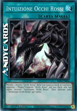 INTUIZIONE OCCHI ROSSI (Red-Eyes Insight) • Super R • RA03 IT061 • 1Ed • Yugioh! - Image 1