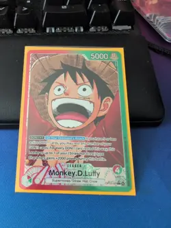Monkey D Luffy OP13-001 L Leader Alt Art Carrying On His Will OPCG - Image 1