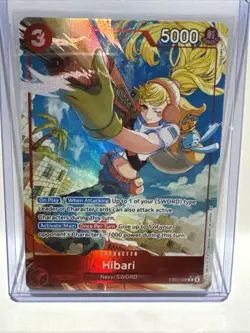 Hibari Alt (Alternate Art) EB03-008 - One Piece Heroines Edition - English NM - Image 1