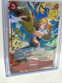 Hibari Alt (Alternate Art) EB03-008 - One Piece Heroines Edition - English NM - Image 2