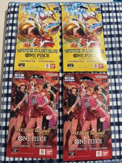 New Sealed Lot Of 4 2x One Piece Heroines Edition &2x Adventure On Kami’s Island - Image 1