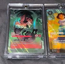 Disney Lorcana Scar Heartless Hunter & Mirabel Store Champs Promo Enchanted Lot - Image 2