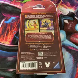 Disney Lorcana: Reign of Jafar Starter Deck - Amber & Amethyst (Tiana and Bruno) - Image 2