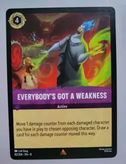 Disney Lorcana TCG - Reign of Jafar: Everybody's Got a Weakness (082/204) - Rare - Image 1
