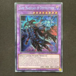 Dark Magician Of Destruction (Secret Rare) - MZMU-EN011 - Yu-Gi-Oh TCG - Image 1