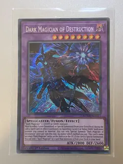 Yu-Gi-Oh! MZMU-EN011 Dark Magician of Destruction Secret Rare - Image 1