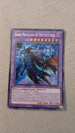 Dark Magician of Destruction MZMU-EN011 Yu-Gi-Oh! TCG Secret Rare - Image 1