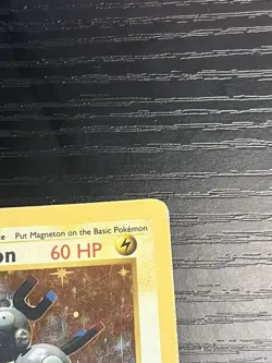 Pokemon TCG Magneton 009/102 Base Set Shadowless Holo Vintage Rare Card 1999 HP - Image 4