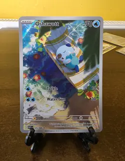 Pokemon TCG - White Flare Oshawott 105/086 Special Illustration Rare NM Card - Image 3