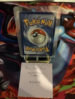 Pokemon TCG White Flare Oshawott 105/86 English Illustration Rare NM - Image 2