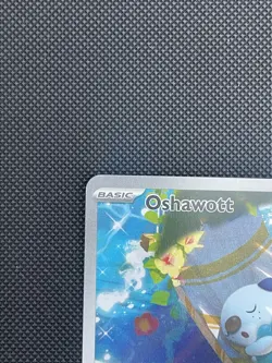 Oshawott White Flare 105/86 English Illustration Rare - Pokemon TCG WHT EN NM IR - Image 4